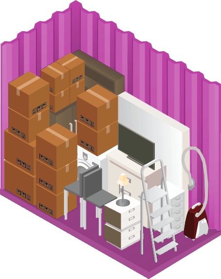 Best Full Service Price in the San Francisco Bay Area. $155 for a 5x10 Storage Unit